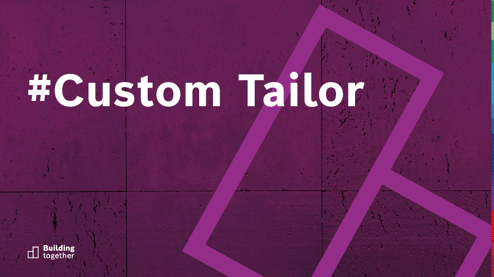 Custom tailors for efficient buildings
