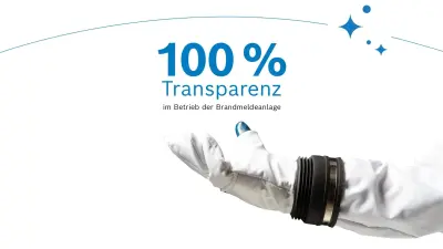 100% Transparenz im Betrieb der Brandmeldeanlage