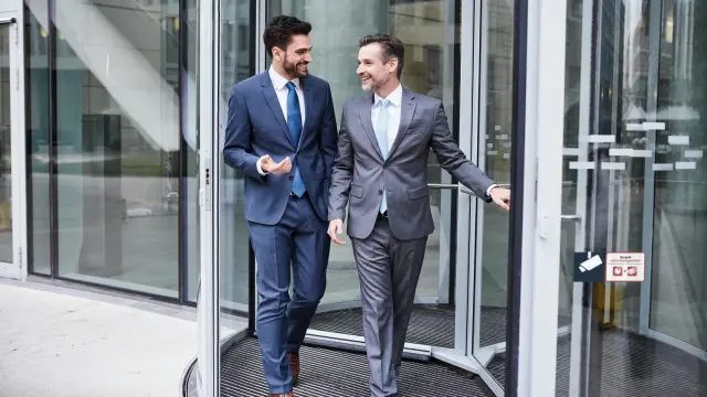 Finanzdienstleister im Gespräch