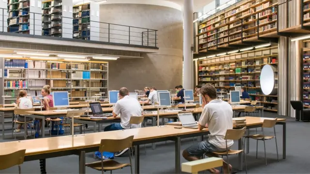 Gebäudeautomation im Bestandsgebäude der deutschen Nationalbibliothek