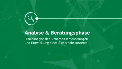 Schaubild mit vier Schritten, in denen Finanzunternehmen DORA-konform werden: Analyse, Planung, Realisierung und Betrieb.