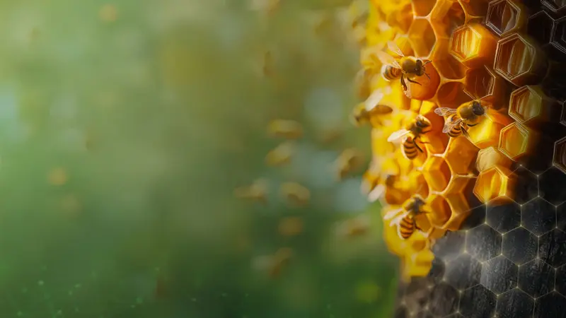 Ein Bienenstock als Symbol für schützenswerte und komplexe Infrastruktur