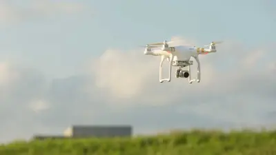 Drohne in der Luft