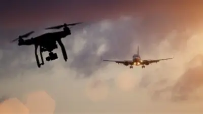 Gefährdung der Flugsicherheit durch Drohnen