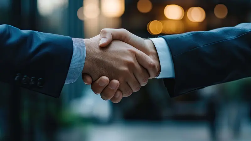 Eisberg mit Unterwasseransicht und Vernetzungslinien und der Aufschrift Building Resilience