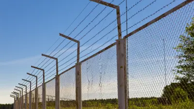 Sicherheitszaun für Perimeterschutz 