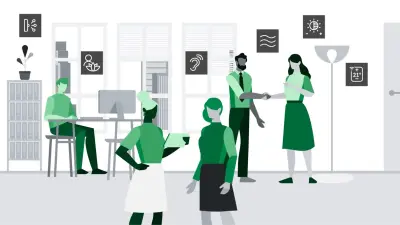 Illustration of a Healthy Building