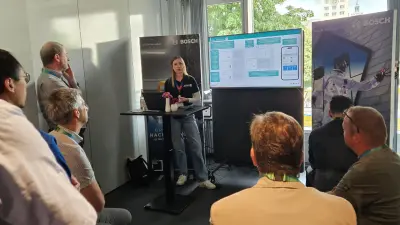 Vorstellung von digitalen Services und Sicherheitslösungen für Gebäude