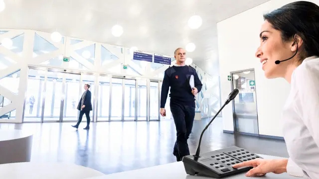 Evakuierungs- und Sprachalarmanlage im Unternehmen 