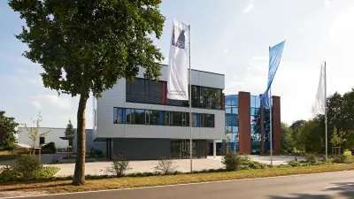 Exterior view of the GFR headquarter in Verl, Germany