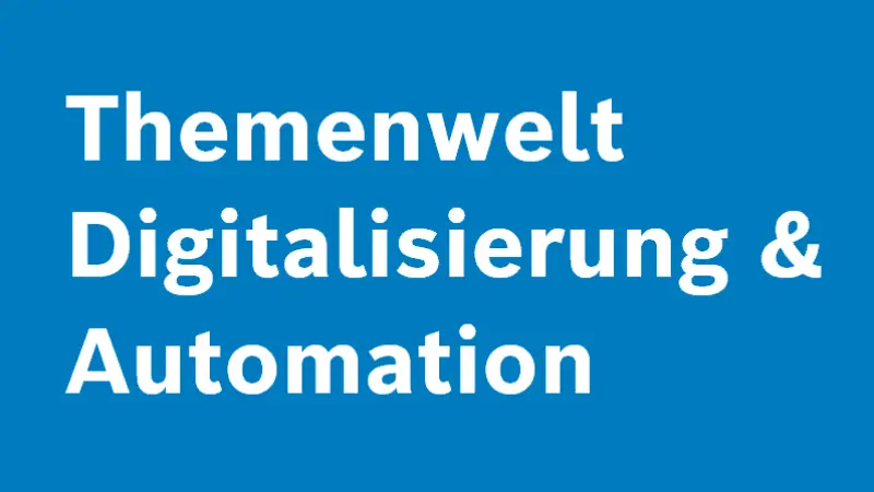 Digitalisierung & Automation