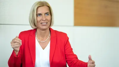 Tanja Rückert at the Interview