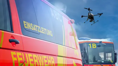 Drohnenservice für Feuerwehren und Einsatzkräfte