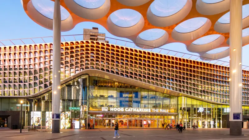 Außenansicht Einkaufszentrum Hoog Catharijne Utrecht