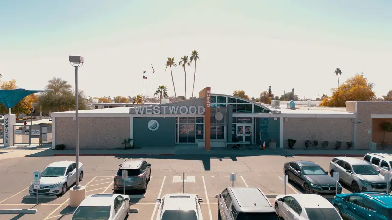 Campus der Westwood High School