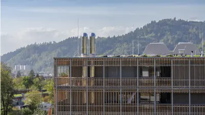 Building of the Sozialwerk Am Bruckwald, exterior view