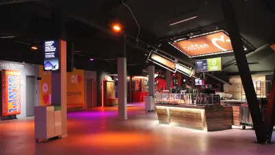 Ziggo Dome, Amsterdam, arena, interior view with bar