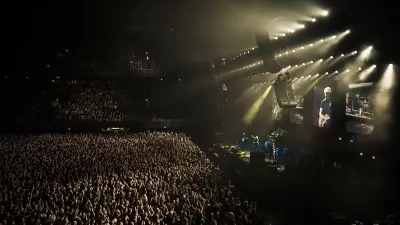 Ziggo Dome, Amsterdam, concert arena with audience