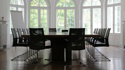 Besprechungsraum im Firmengebäude