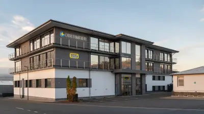 Außenansicht Firmengebäude der Kurt Obermeier GmbH & Co. KG