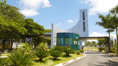 Ingang van ziekenhuis Centro Médico Campinas