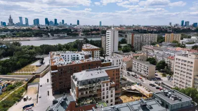 Port Praski overlooking the Vistula River in the heart of Warsaw
