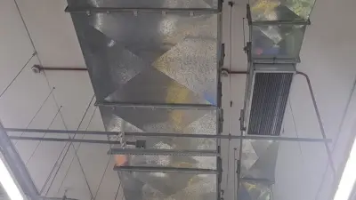 brandmelder aan het plafond