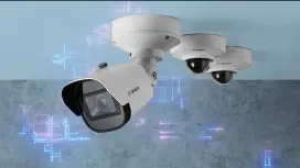 Hareketli teknoloji katmanına sahip video güvenlik kameraları