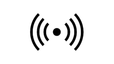 Icon of signal waves