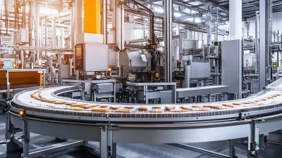 Linea di produzione settore alimentare