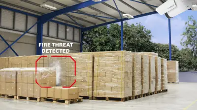 Magazzino carta IncarPalm con telecamera AVIOTEC