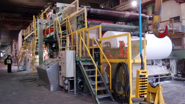 machine sin an industrial facility