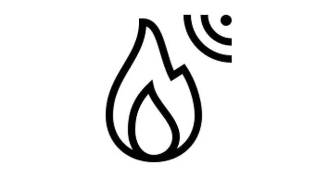 Icona del rivelatore di fumo ad aspirazione