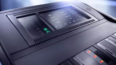 AVENAR fire alarm control panel with user interface