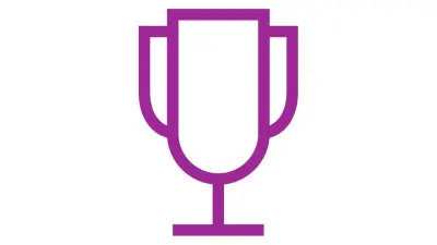 ícone de sucesso mostrando um troféu