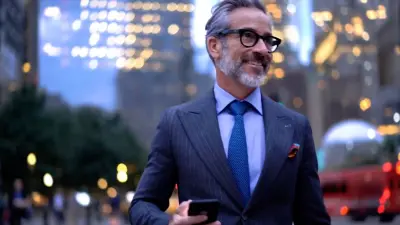 Person with smartphone